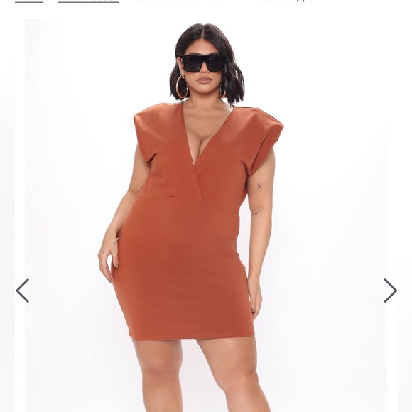 Clara Shoulder Pad Mini Dress 💜 - Picture 5 of 5